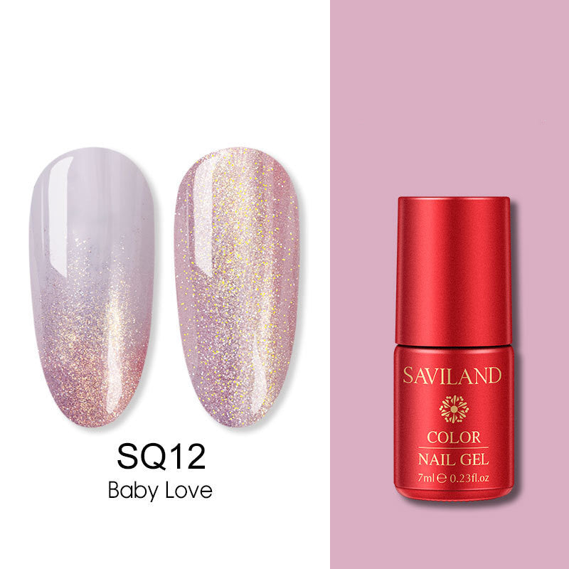 12-Color Nail Glue Set