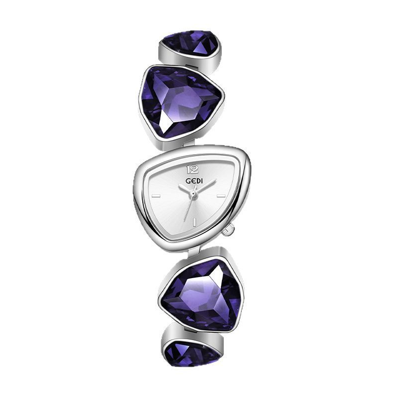 LuxeShine Crystal Diamond Women’s Bracelet Watch