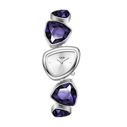 LuxeShine Crystal Diamond Women’s Bracelet Watch