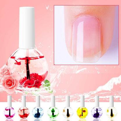 Nail Beauty Dried Flower Treatment Oil
