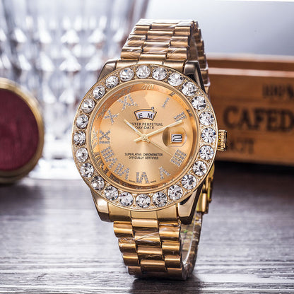 Gypsophila Diamond Steel Belt Women Watch