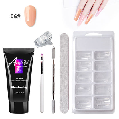 Painless Crystal Gel Nail Extension Set