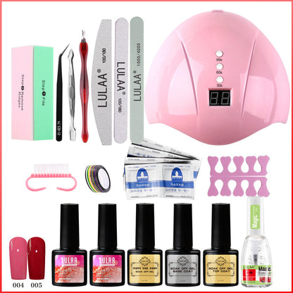 UV Phototherapy Nail Glue Set