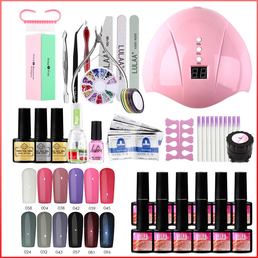 UV Phototherapy Nail Glue Set