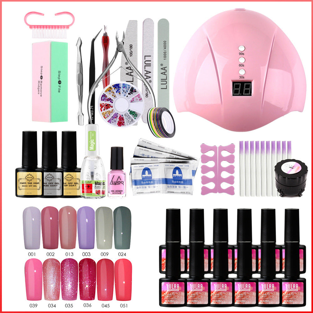 UV Phototherapy Nail Glue Set