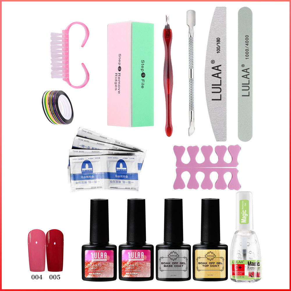 UV Phototherapy Nail Glue Set