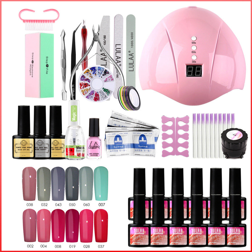 UV Phototherapy Nail Glue Set