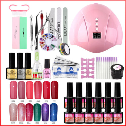 UV Phototherapy Nail Glue Set