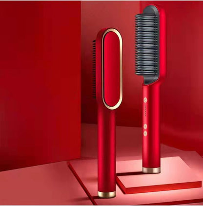 Curl & Straight Duo Hot Comb Brush