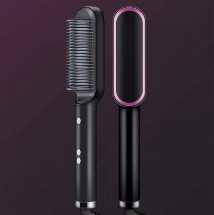 Curl & Straight Duo Hot Comb Brush