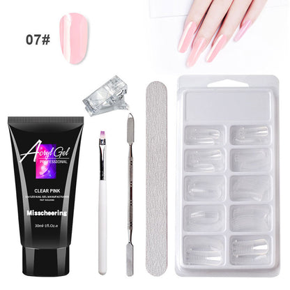 Painless Crystal Gel Nail Extension Set