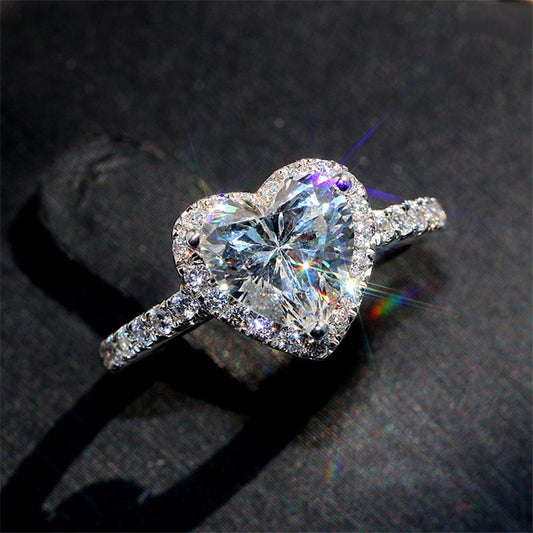 Women's Heart-shaped Ring