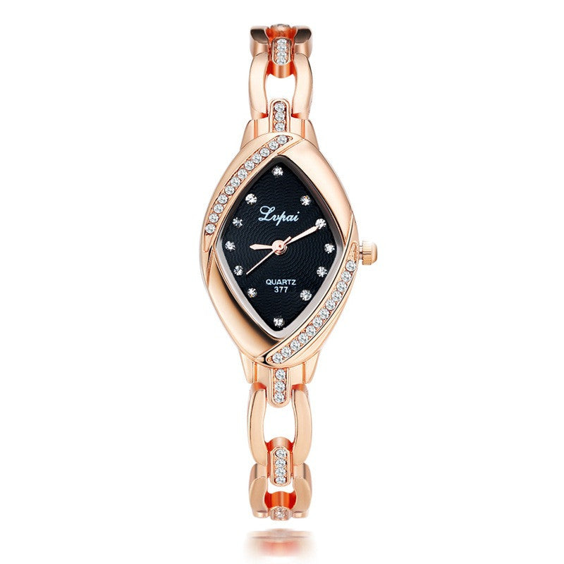 Sparkling Diamond Design Elegant Ladies Bracelet Watch