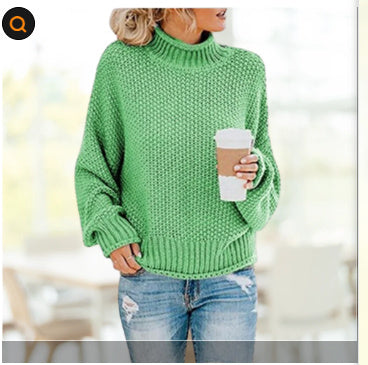 Women’s Cozy Turtleneck Knit Top