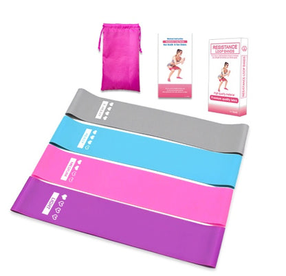 Resistance Bands for Fitness – Elastic Booty Bands for Bodybuilding & Yoga Workout