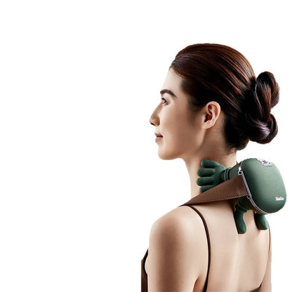 Wireless Electric Neck & Shoulder Massager – Back Kneading Pain Relief