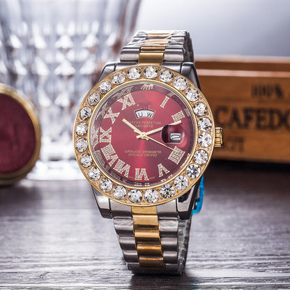 Gypsophila Diamond Steel Belt Women Watch