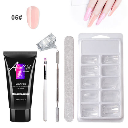 Painless Crystal Gel Nail Extension Set
