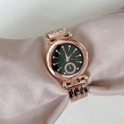 Women Steel Band Waterproof Watch
