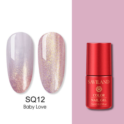 12-Color Nail Glue Set