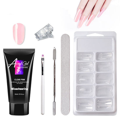 Painless Crystal Gel Nail Extension Set