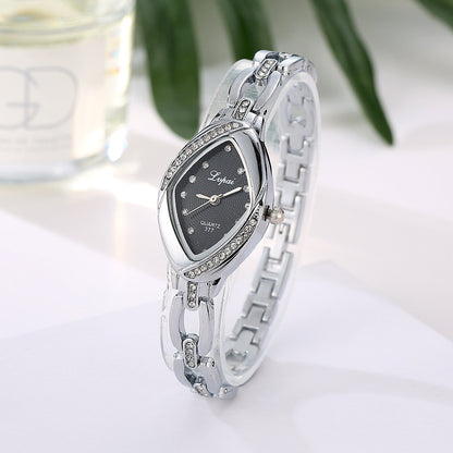 Sparkling Diamond Design Elegant Ladies Bracelet Watch