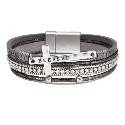 Bohemian Cross Magnetic Bracelet for Women