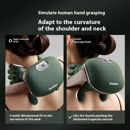 Wireless Electric Neck & Shoulder Massager – Back Kneading Pain Relief