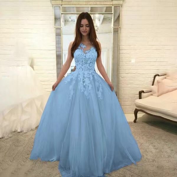 Elegant Floral Lace Bridal Dress for Women