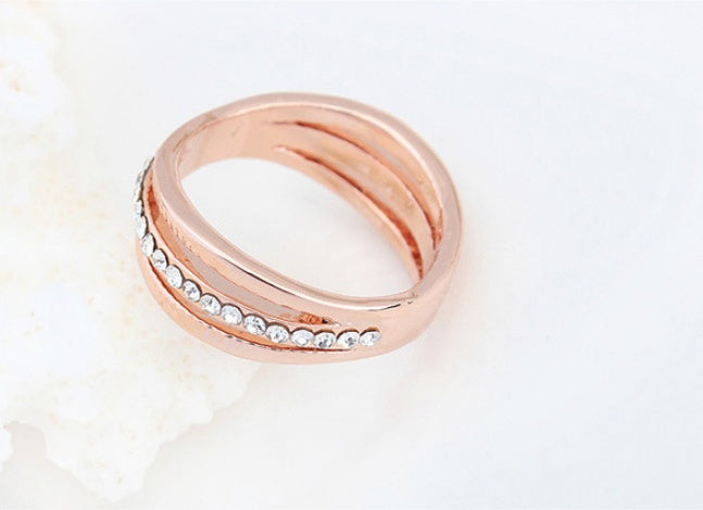 Aurora Shine Austrian Crystal Ring