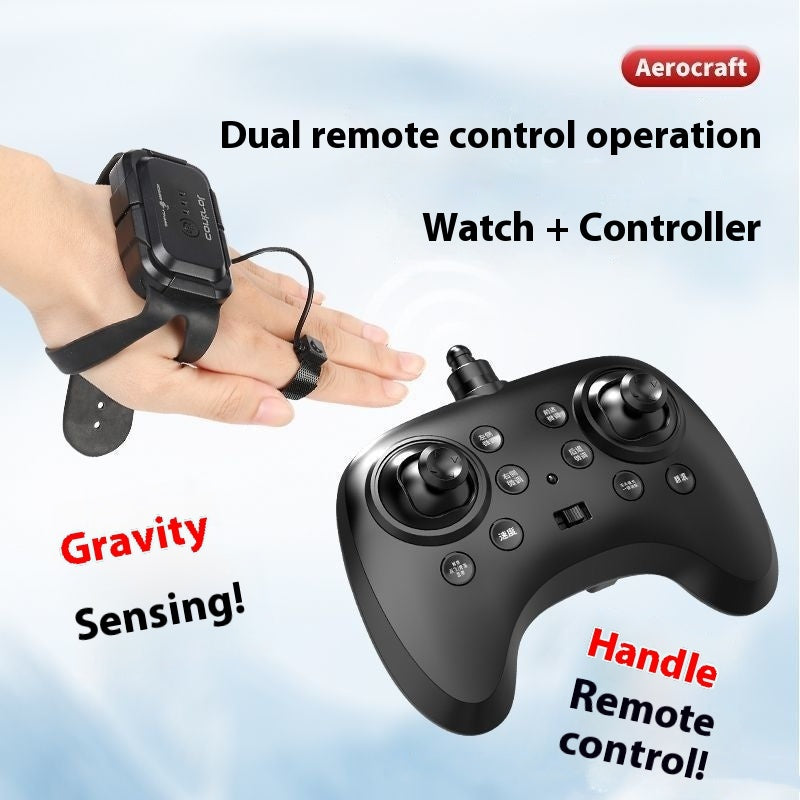 Smart Bubble Plane Watch – Induction Control Flying Toy for Kids