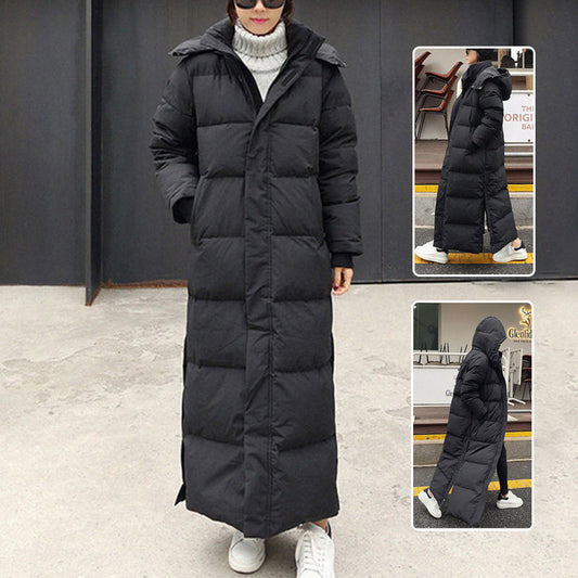 Women’s Winter Long Hooded Coat Thickened Warm Parka Jacket
