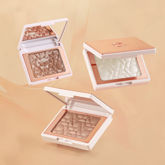 Star Shattered Glitter Highlighter – Shimmery Face Makeup Powder for Glow & Radiance