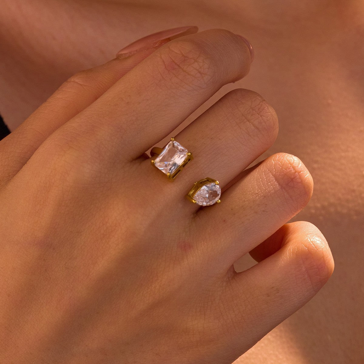 Earrings Bracelet Light Luxury Ring For Women