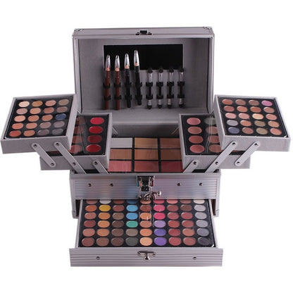 Professional Makeup Artist Cosmetic Bag – Large Capacity Makeup Storage Box with Compartments