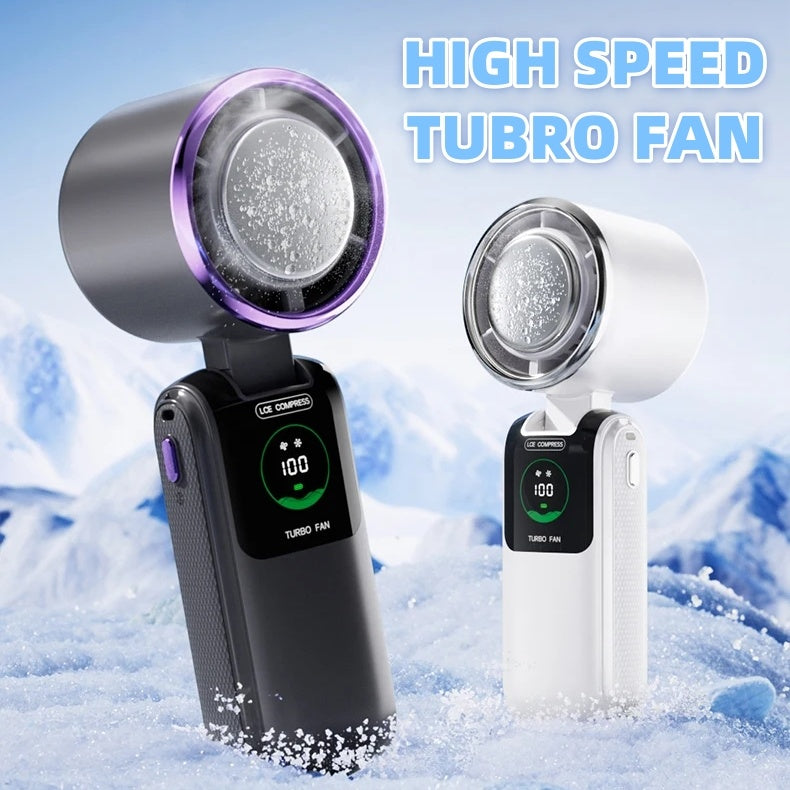 Portable Folding Mini Electric Fan High-Speed Adjustable