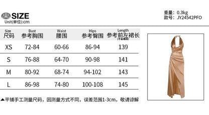 Women’s Autumn Deep V Neck Party Dress