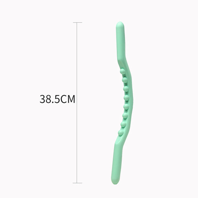 Plastic Rolling Bar Massager – Back Meridian Scraping & Gua Sha Therapy Tool