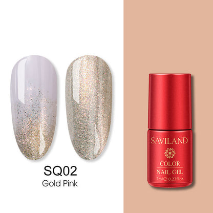 12-Color Nail Glue Set