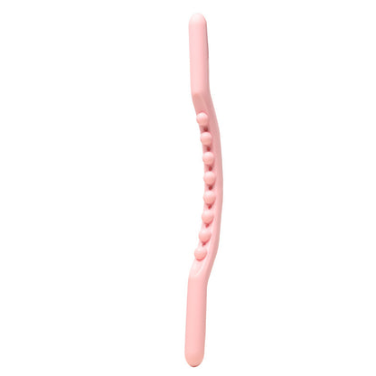Plastic Rolling Bar Massager – Back Meridian Scraping & Gua Sha Therapy Tool