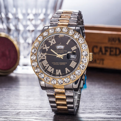 Gypsophila Diamond Steel Belt Women Watch