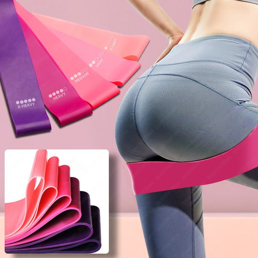 Resistance Bands for Fitness – Elastic Booty Bands for Bodybuilding & Yoga Workout