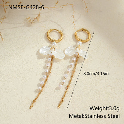 Ins Retro Design Baroque Pearl Earrings