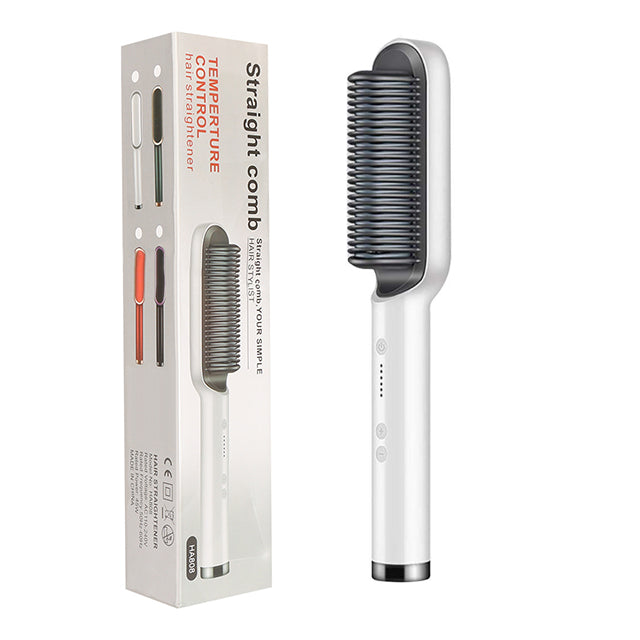 Curl & Straight Duo Hot Comb Brush
