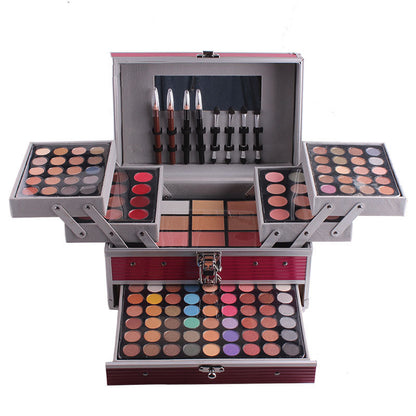 Professional Makeup Artist Cosmetic Bag – Large Capacity Makeup Storage Box with Compartments