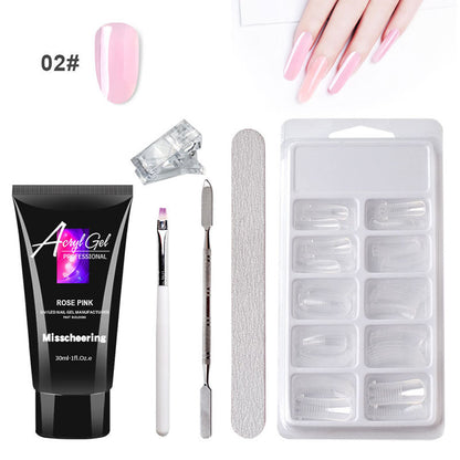 Painless Crystal Gel Nail Extension Set