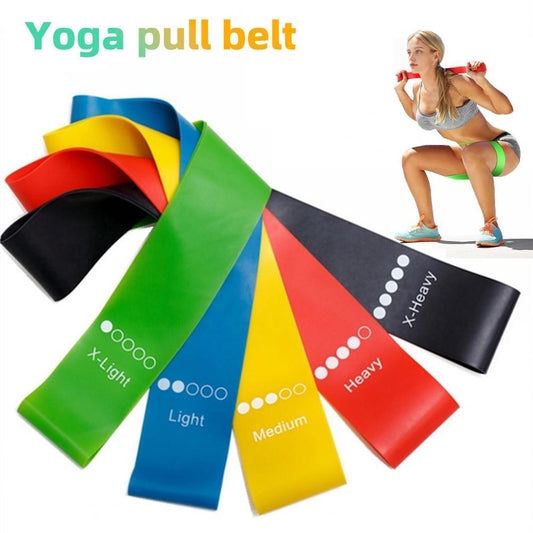 ElasticFit Pilates & Workout Rubber Bands for Indoor/Outdoor Training
