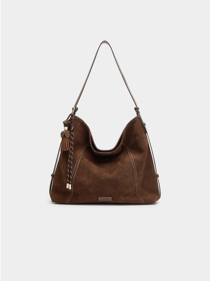 Portable Vintage Velvet Shoulder Bag