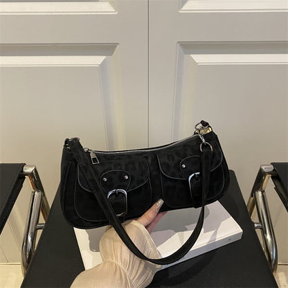 Premium Suede Shoulder Bag for Women