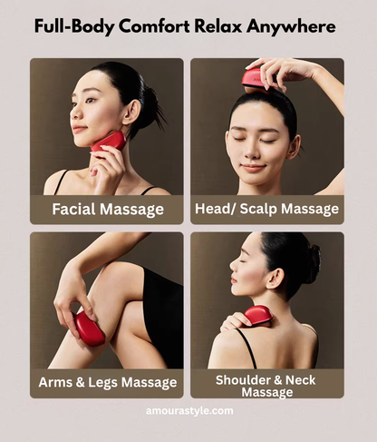 Heated Gua Sha Massage Board – Bian Stone Body Relaxer